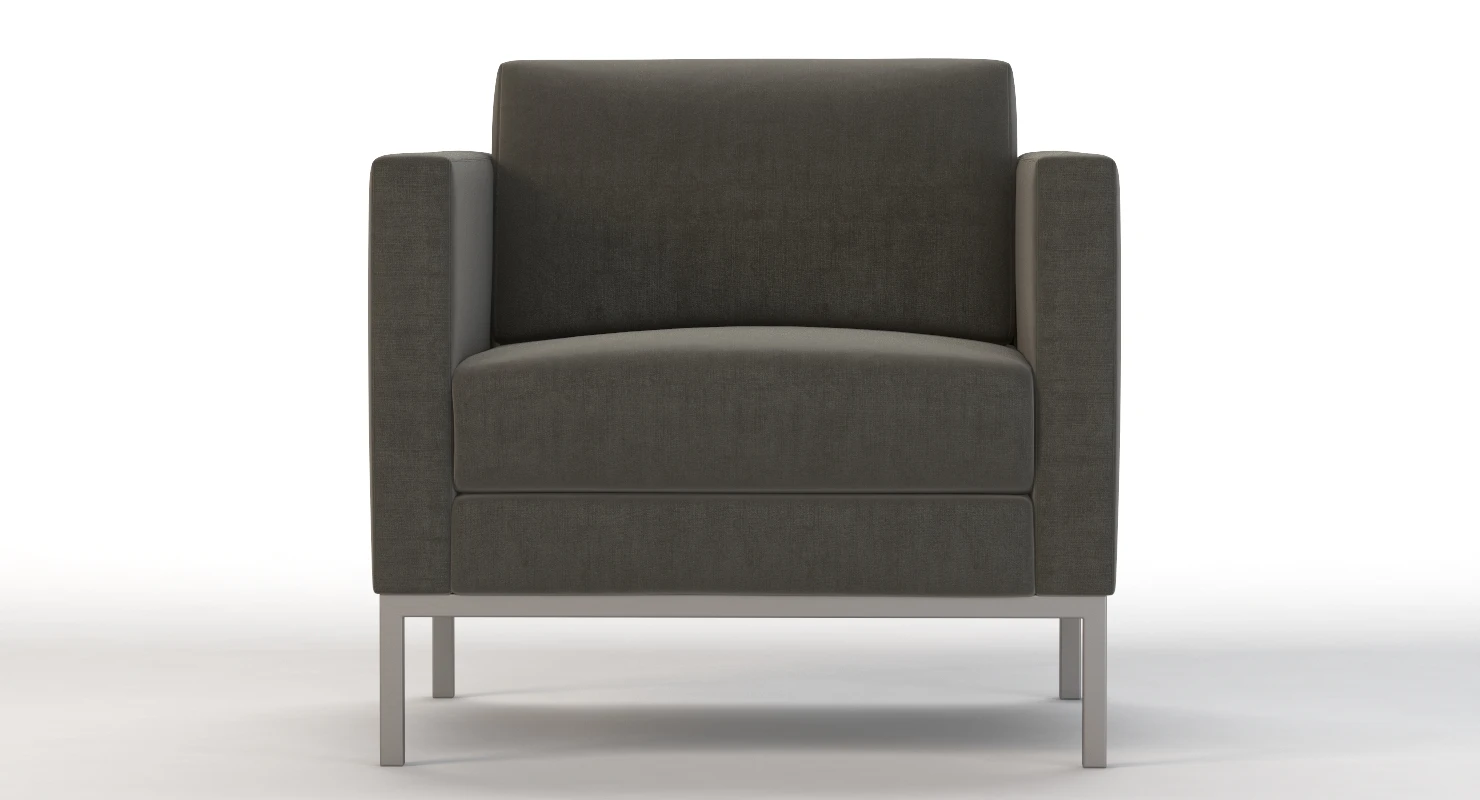 Nemschoff Riva Lounge Seating Armchair 3D Model_05