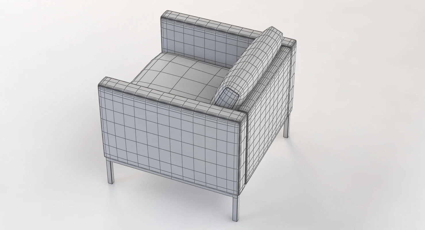 Nemschoff Riva Lounge Seating Armchair 3D Model_013