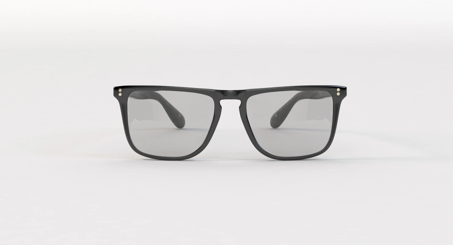 Oliver Peoples Bernardo Black Midnight Express Polar Sunglass 3D Model_010