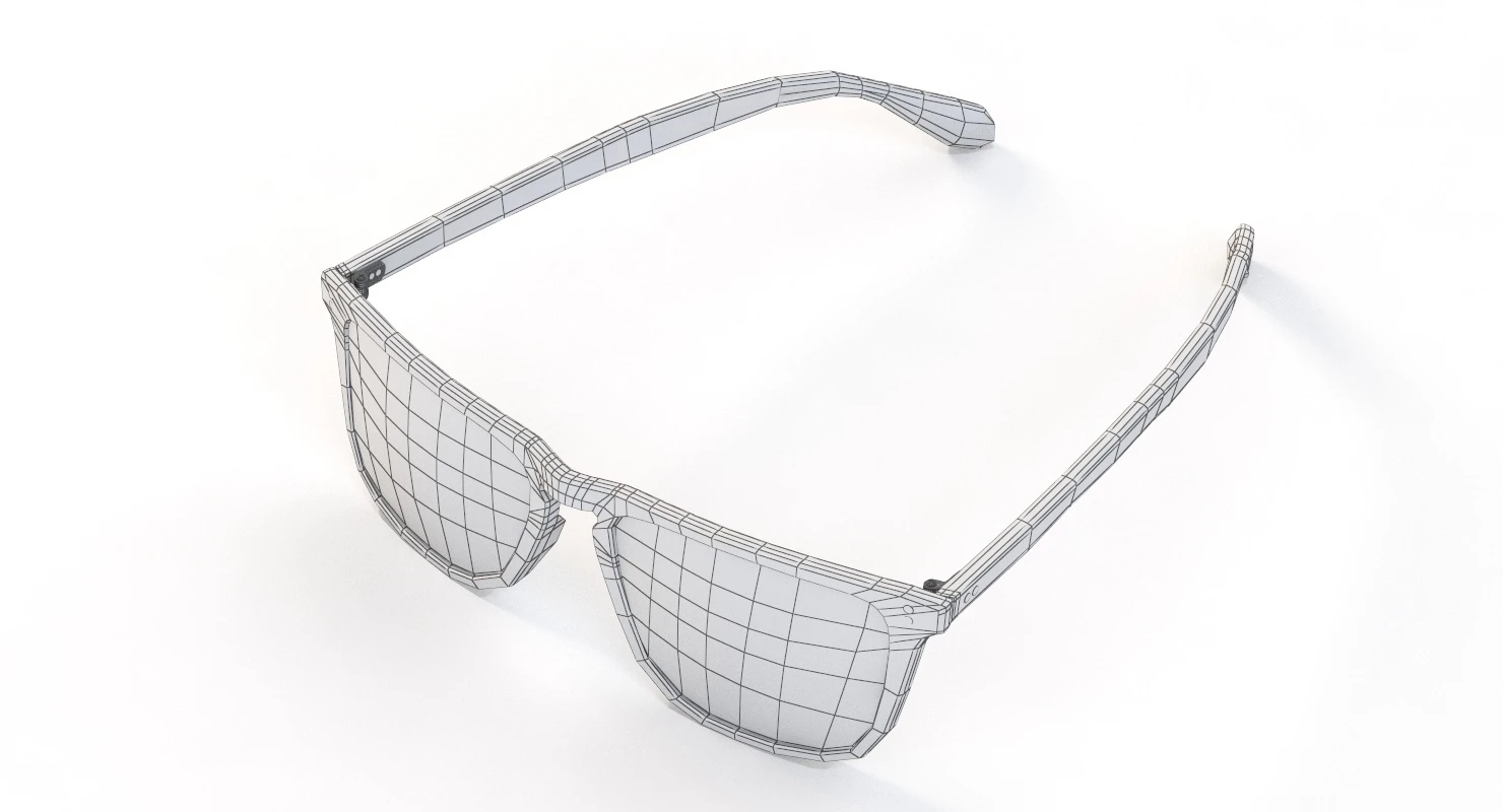 Oliver Peoples Bernardo Black Midnight Express Polar Sunglass 3D Model_012