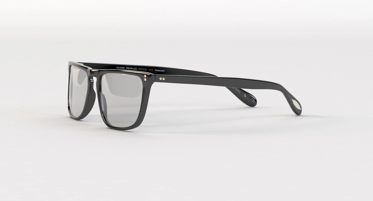 Oliver Peoples Bernardo Black Midnight Express Polar Sunglass 3D Model_09