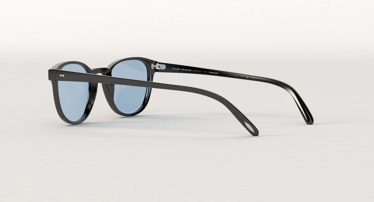 Oliver Peoples Fairmont 49 Sun Black Indigo Photochromic Sunglass 3D Model_08