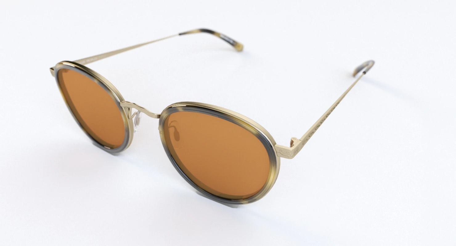 Oliver Peoples Mp 2 Sun Sunglass 3D Model_03