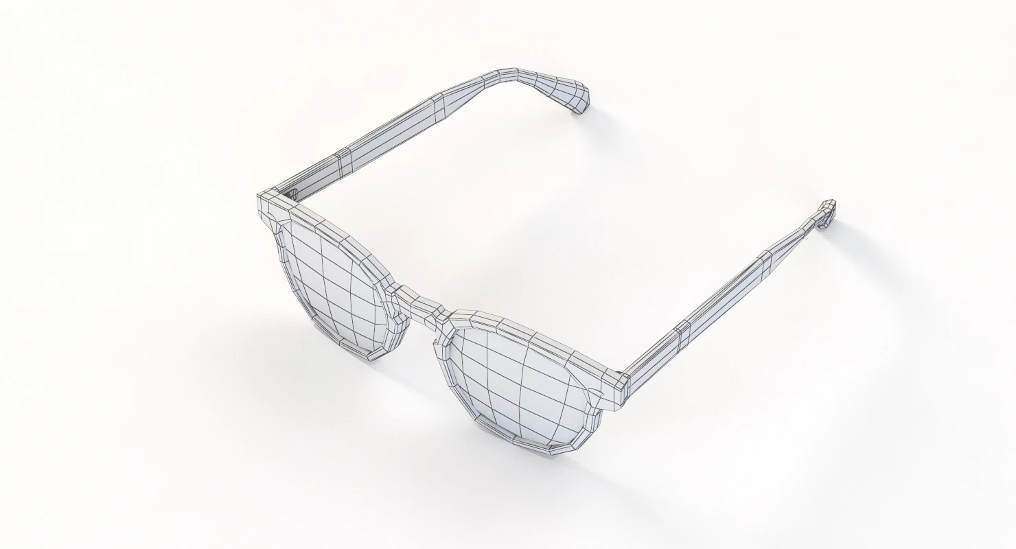 Oliver Peoples Sheldrake Sunglass 3D Model_011