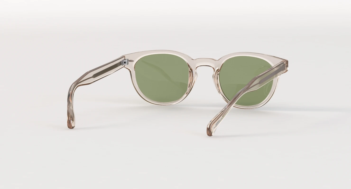 Oliver Peoples Sheldrake Sunglass 3D Model_06