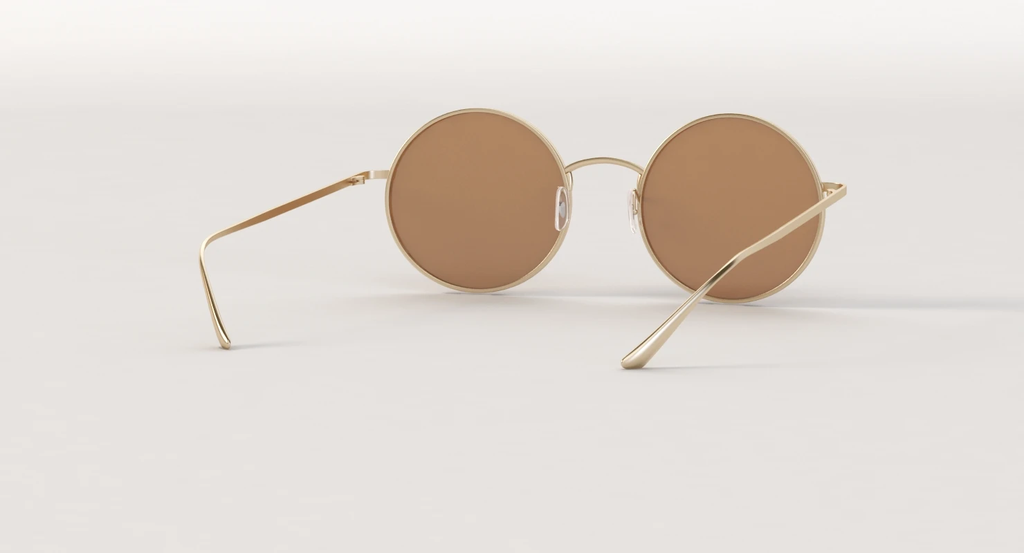 Oliver Peoples The Row After Midnight Sunglass 3D Model_06