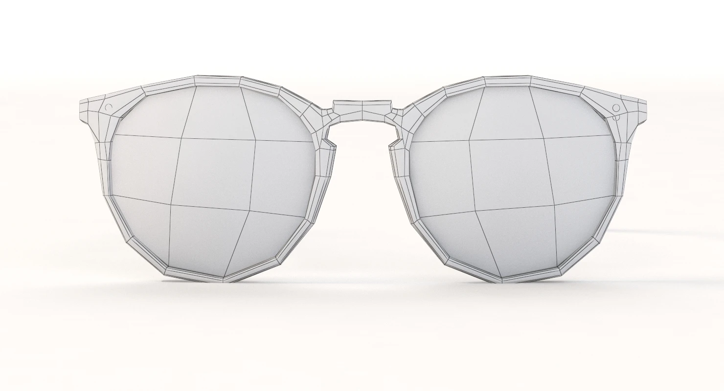 Oliver Peoples The Row O Malley NYC Topaz Brown Glass 3D Model_011