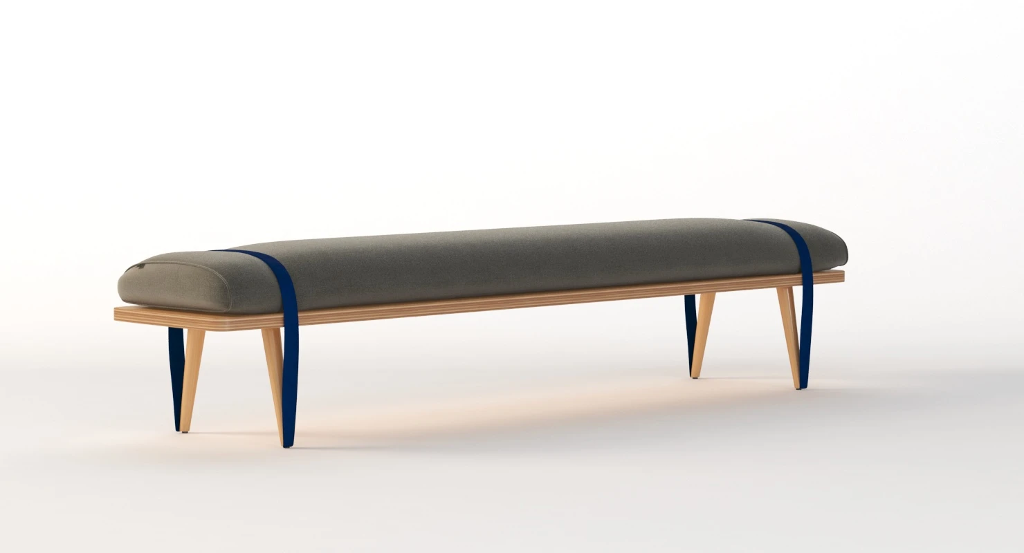 On The Road Bench ASH by Rs Barcelona 3D Model_06