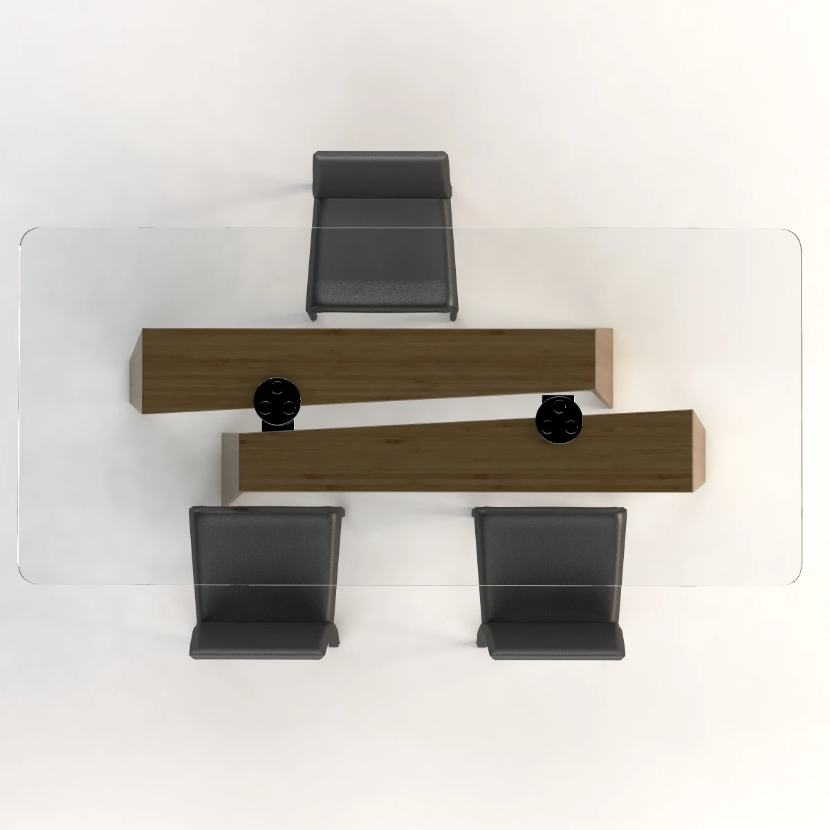 Pacini And Cappellini Ten For Ten Dining Table By Giuliano E Gabriele 3D Model_07