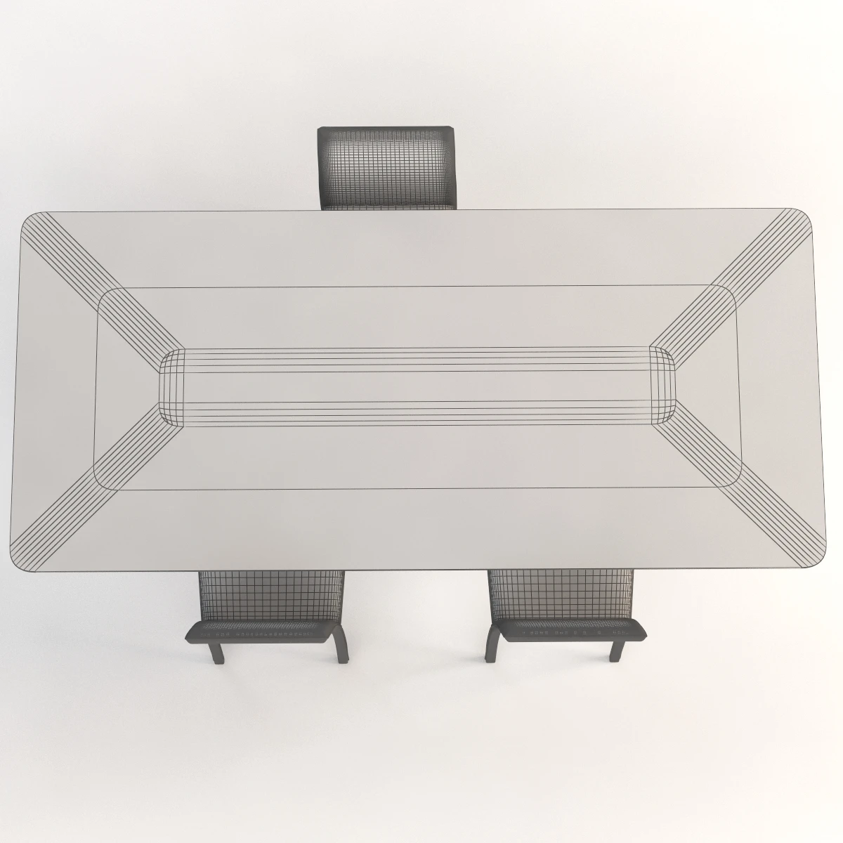Pacini And Cappellini Ten For Ten Dining Table By Giuliano E Gabriele 3D Model_012