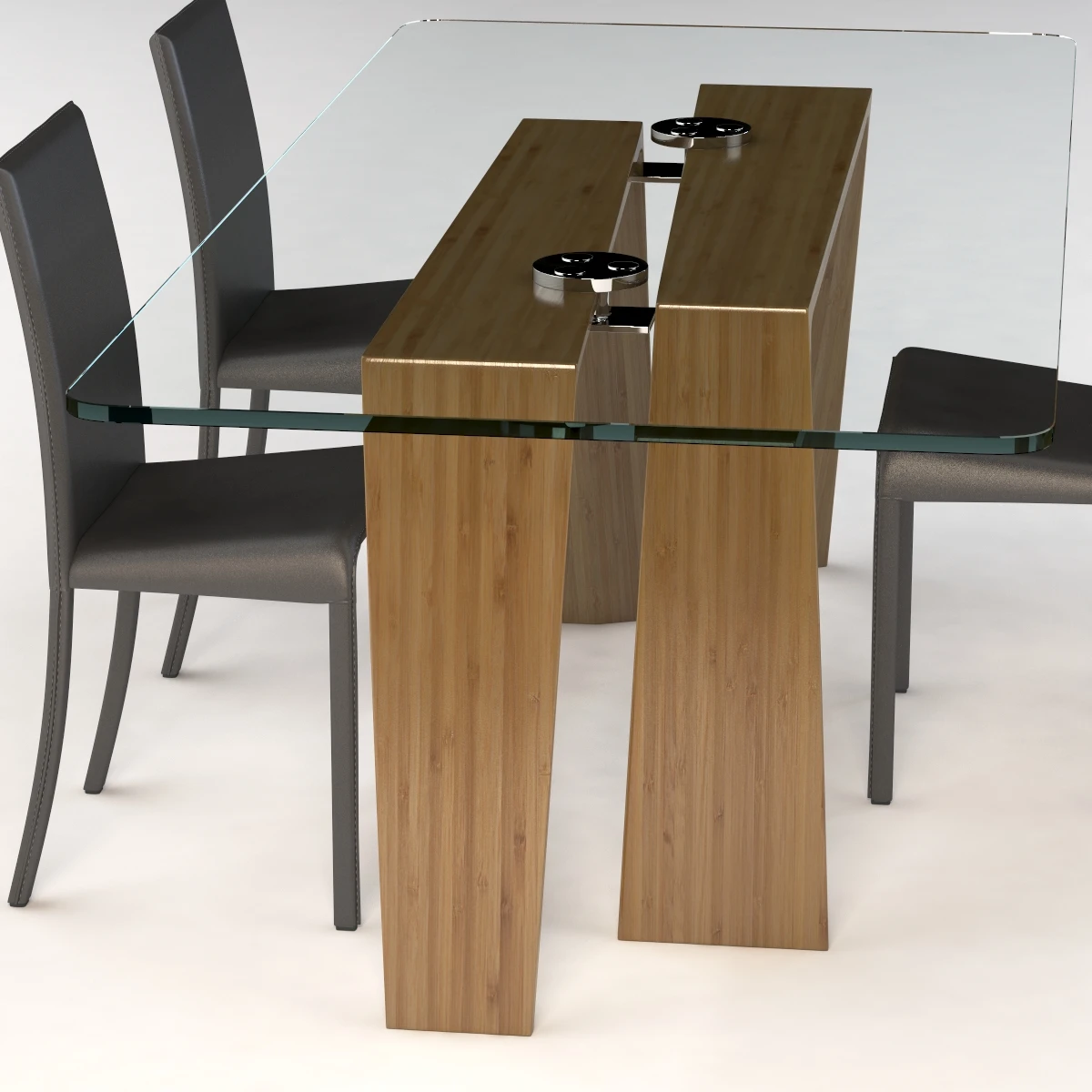 Pacini And Cappellini Ten For Ten Dining Table By Giuliano E Gabriele 3D Model_06