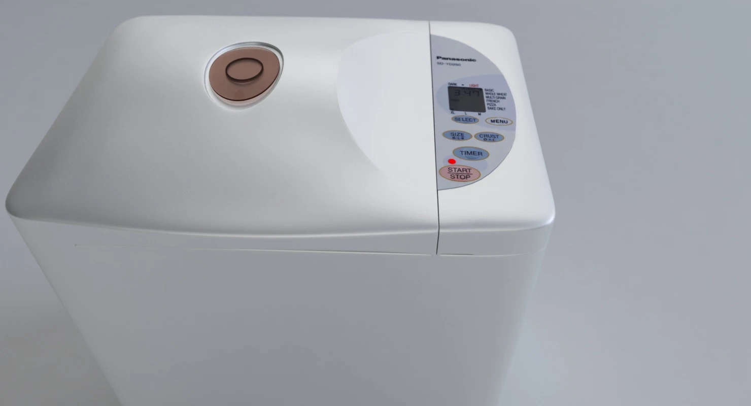 Panasonic Automatic Bread Maker With Yeast Dispenser Sd Yd250 3D Model_03