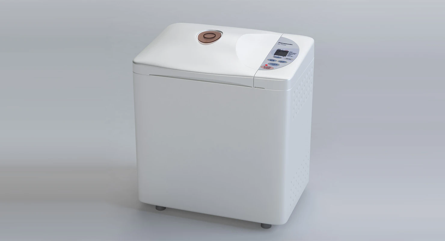 Panasonic Automatic Bread Maker With Yeast Dispenser Sd Yd250 3D Model_01