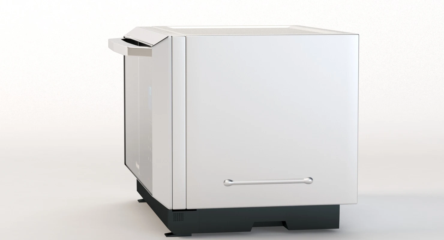 Panasonic Combination Microwave Oven 3D Model_07