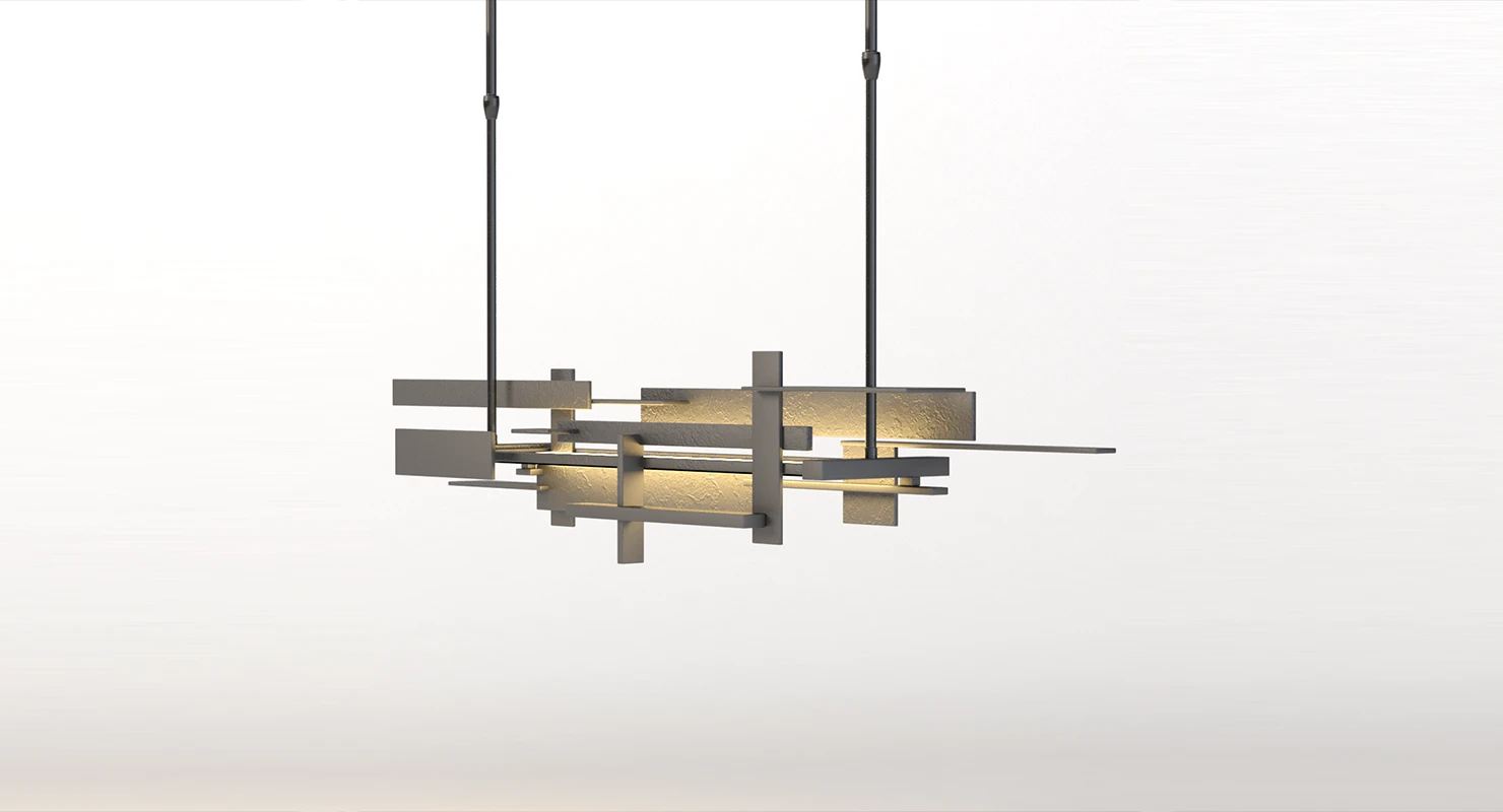 Planar Large Led Pendant 3D Model_01