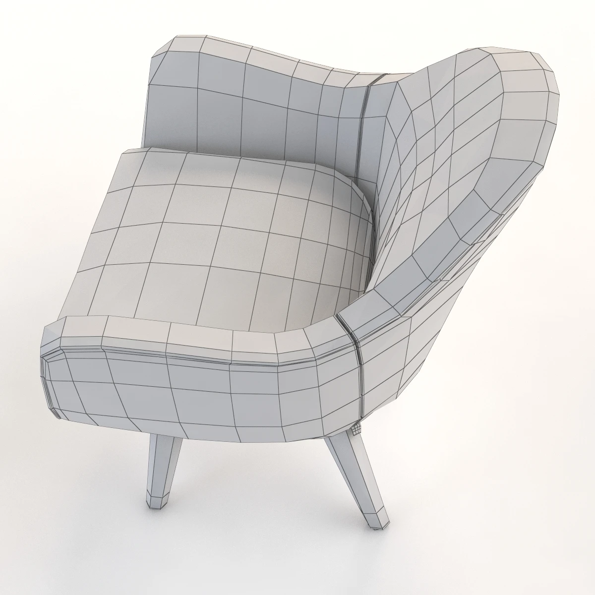 Poliform Mad Queen Chair 3D Model_014