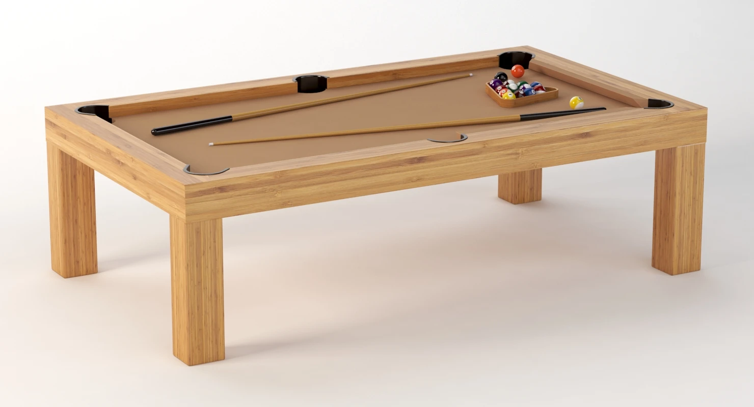 Precision Pool Dining Table 3D Model_04