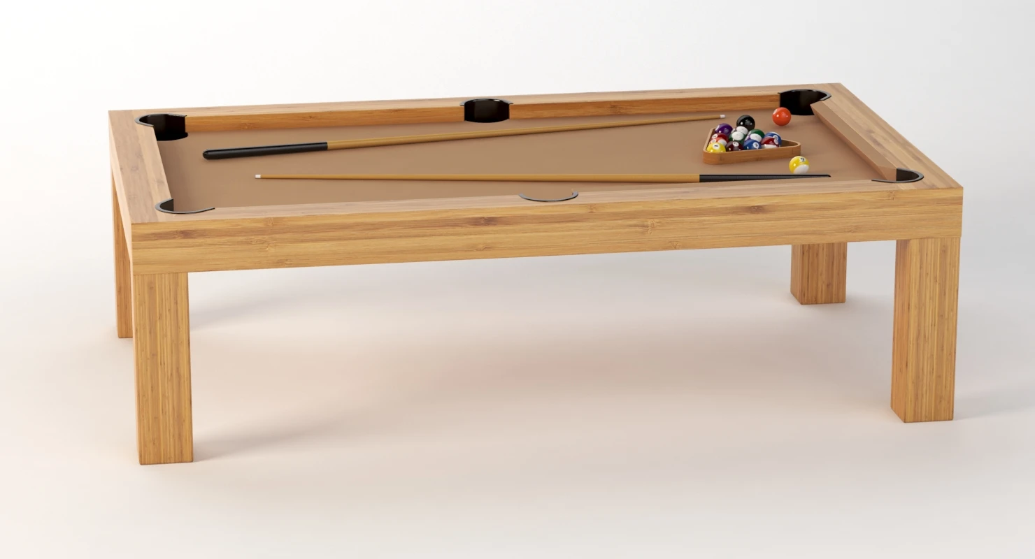 Precision Pool Dining Table 3D Model_010