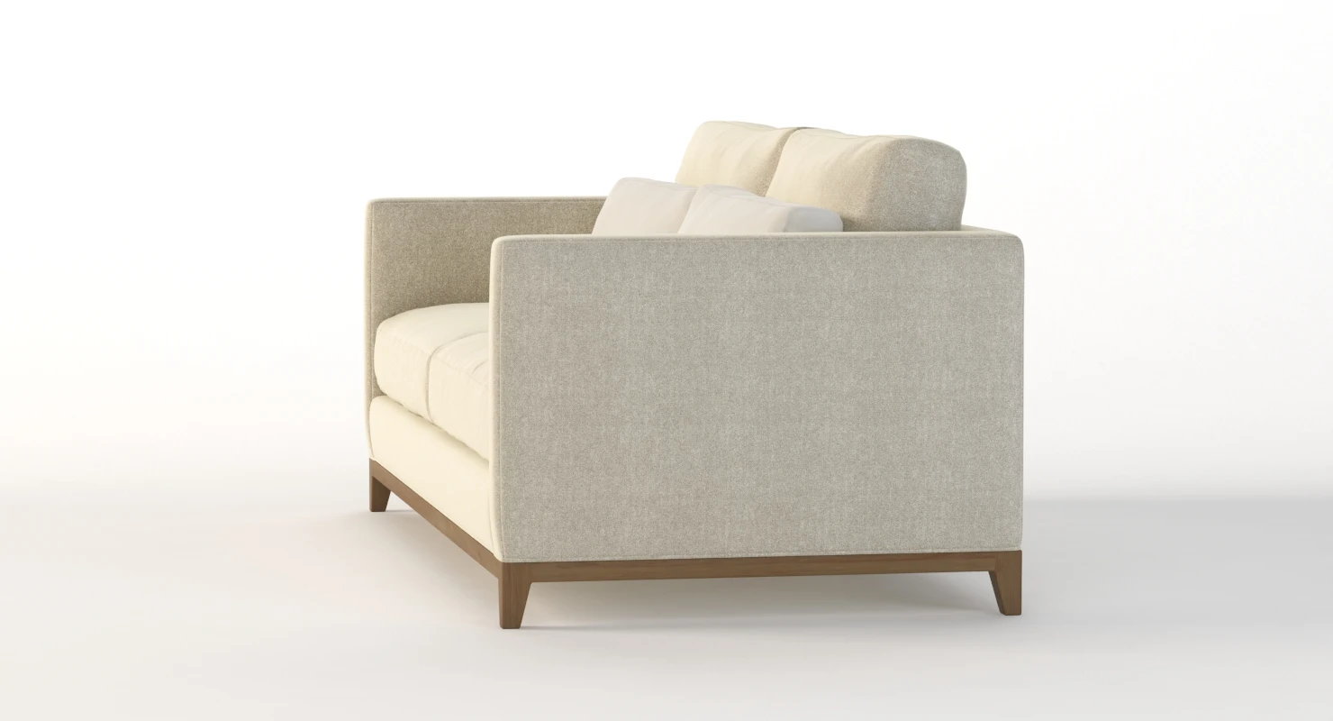 Crate and Barrel Taraval Two Seater Sofa 3D Model_08