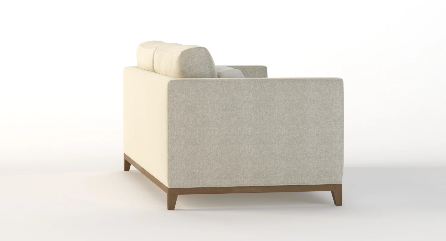 Crate and Barrel Taraval Two Seater Sofa 3D Model_05
