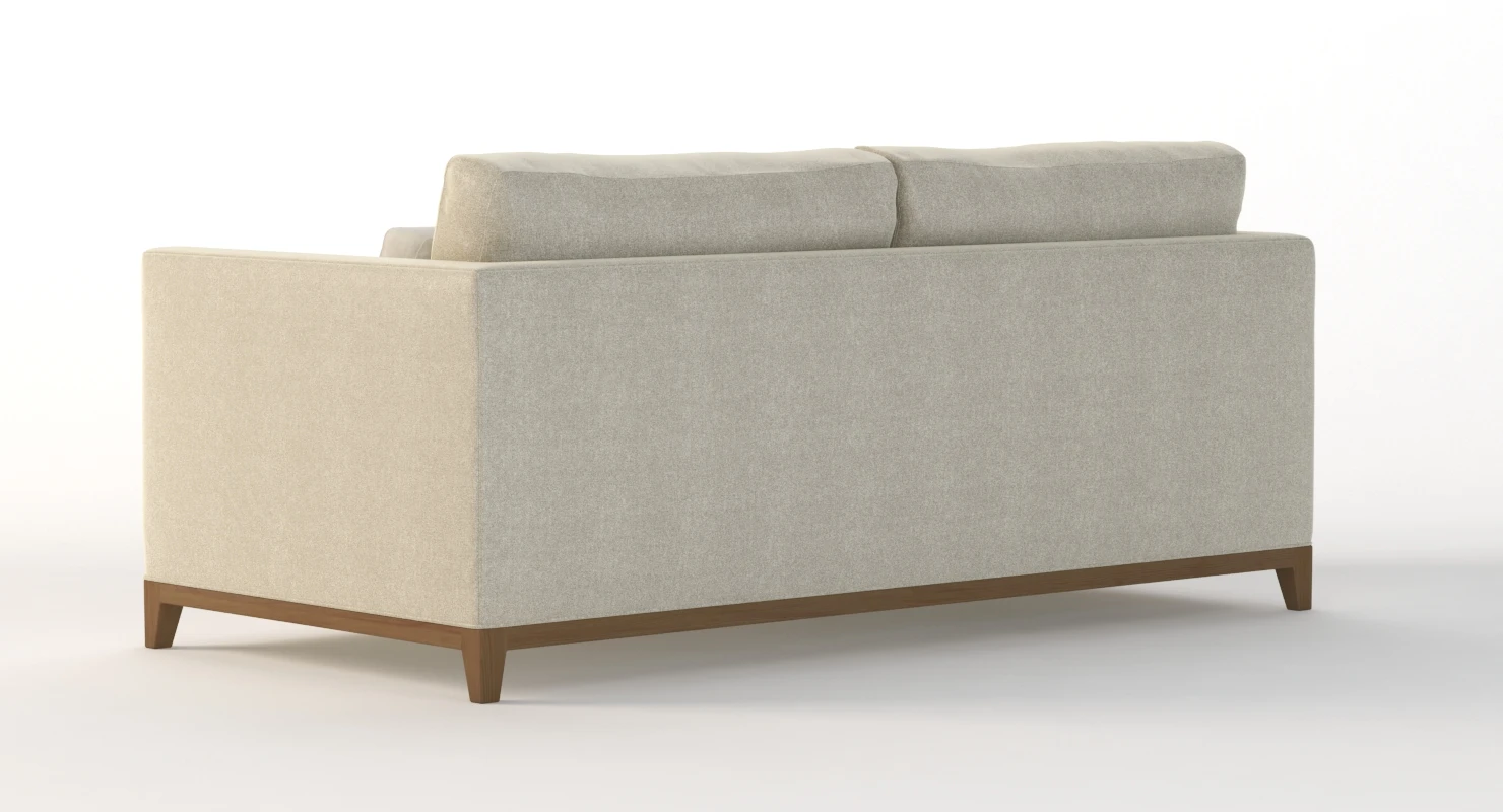 Crate and Barrel Taraval Two Seater Sofa 3D Model_07
