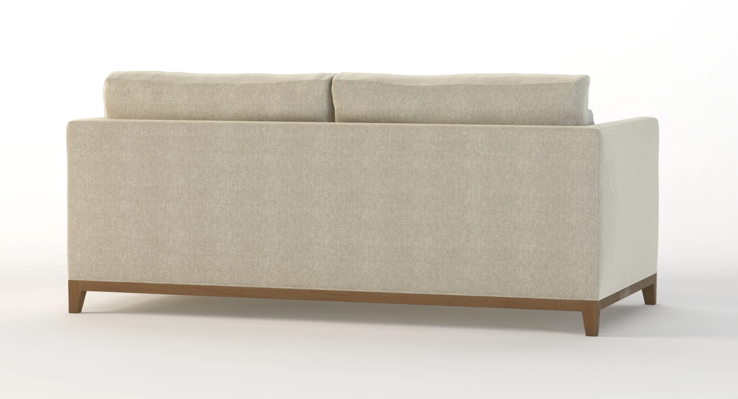 Crate and Barrel Taraval Two Seater Sofa 3D Model_06