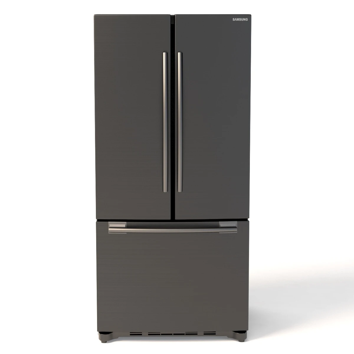 Samsung RF20HFENBSG US 20 Cu Ft French Door Refrigerator 3D Model_04