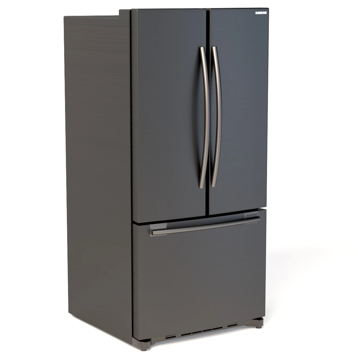 Samsung RF20HFENBSG US 20 Cu Ft French Door Refrigerator 3D Model_01