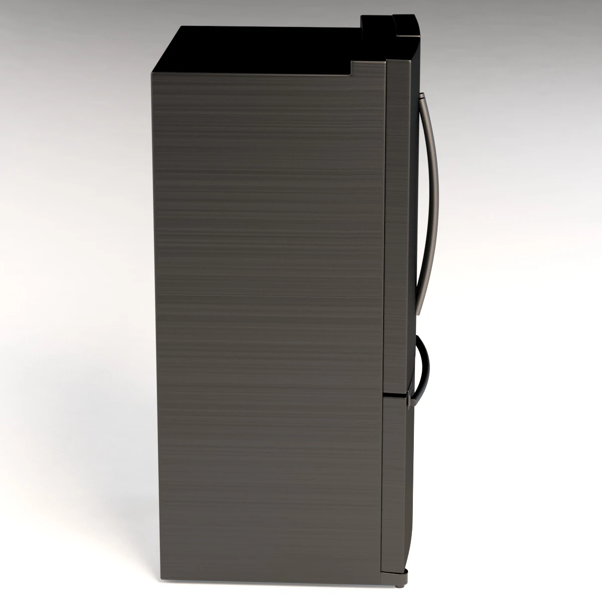 Samsung RF20HFENBSG US 20 Cu Ft French Door Refrigerator 3D Model_06