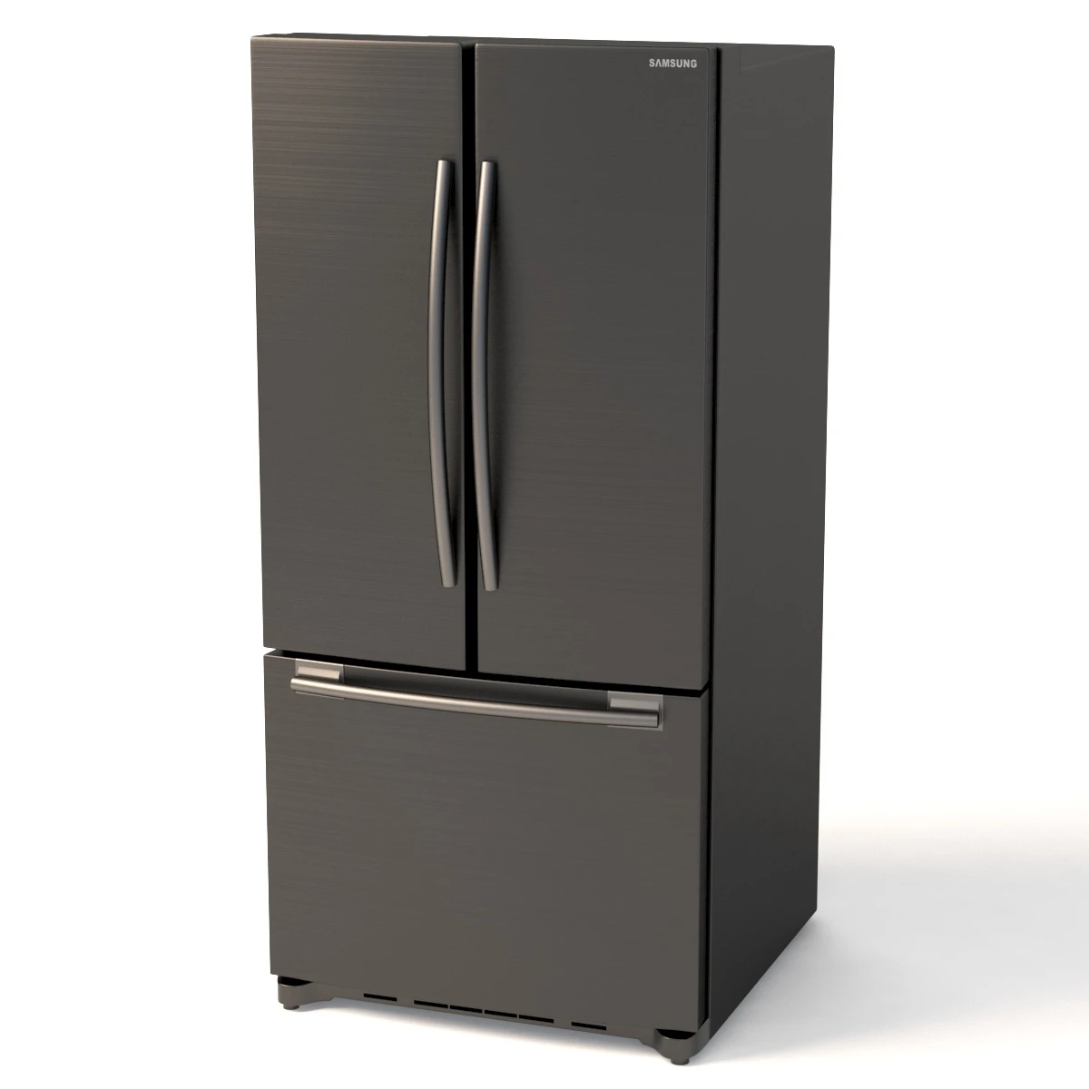 Samsung RF20HFENBSG US 20 Cu Ft French Door Refrigerator 3D Model_03