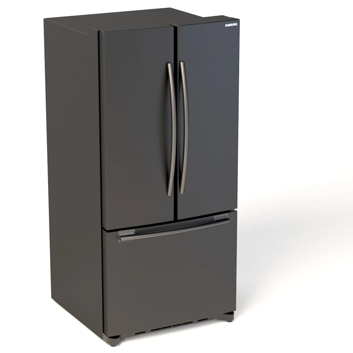Samsung RF20HFENBSG US 20 Cu Ft French Door Refrigerator 3D Model_07
