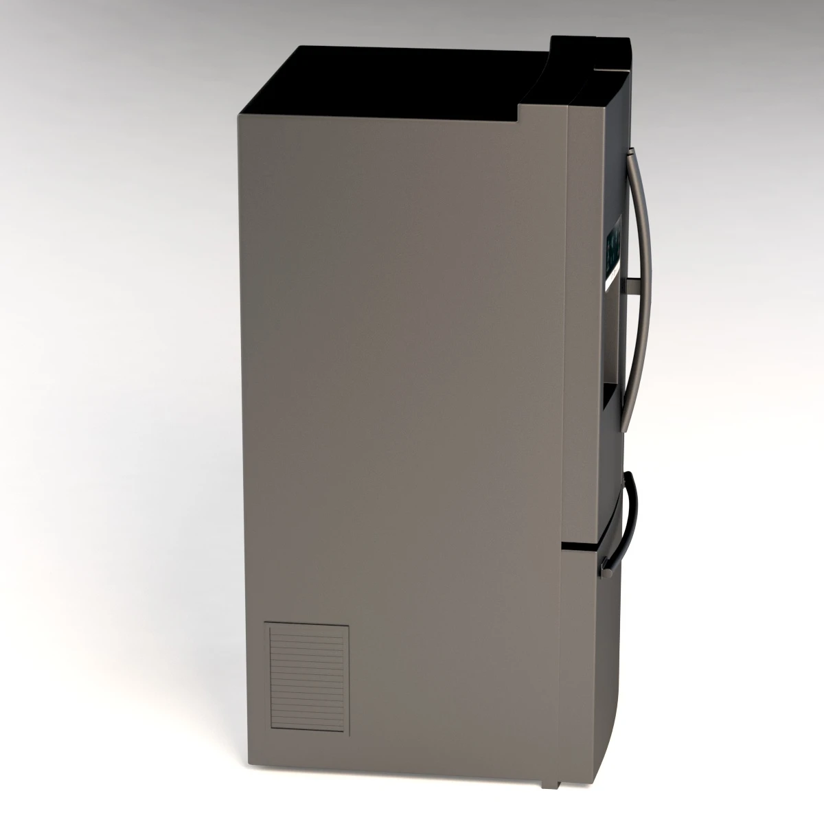 Samsung RF28HDEDPWW AA 28 Cu Ft French Door Food Showcase Refrigerator 3D Model_06