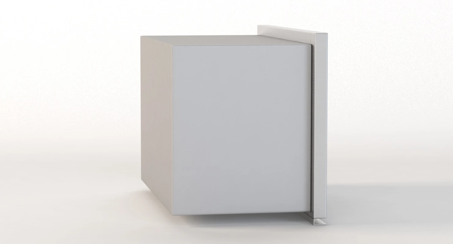 Sharp Super Heated Steam And Convection Built In Wall Oven 3D Model_06
