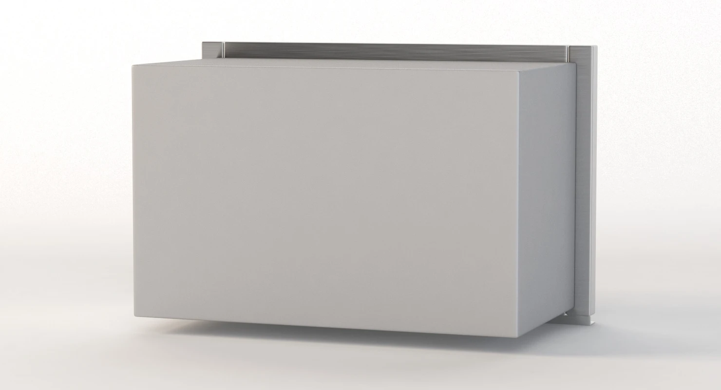 Sharp Super Heated Steam And Convection Built In Wall Oven 3D Model_07