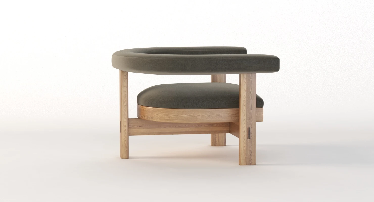 Silla Pista Lounge Chair By Jorge L Cruzata 3D Model_05