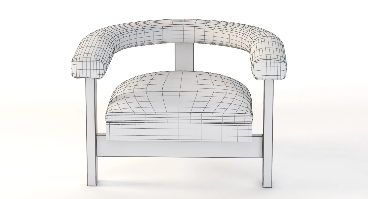 Silla Pista Lounge Chair By Jorge L Cruzata 3D Model_010
