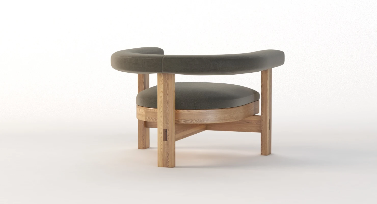 Silla Pista Lounge Chair By Jorge L Cruzata 3D Model_06