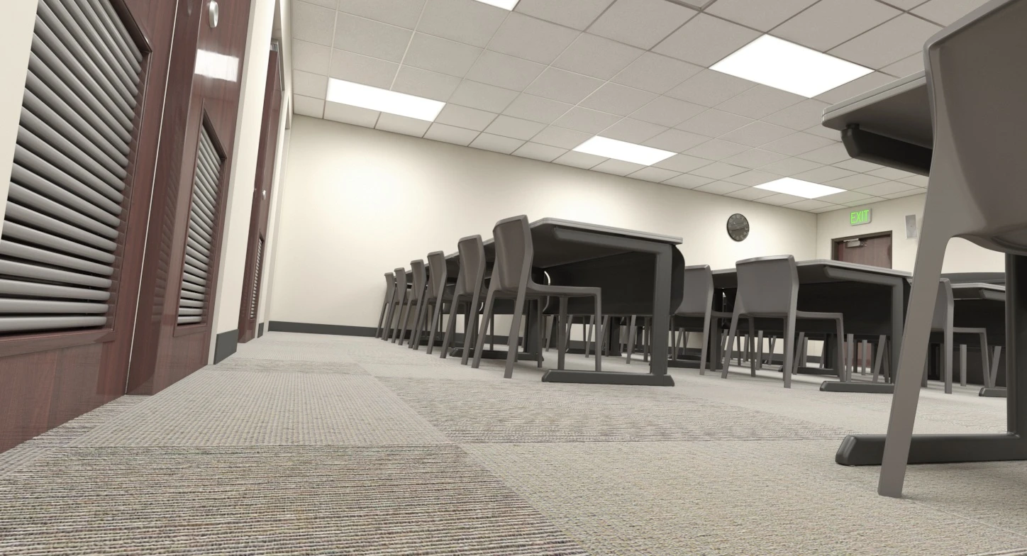 Small Classroom 003 3D Model_05