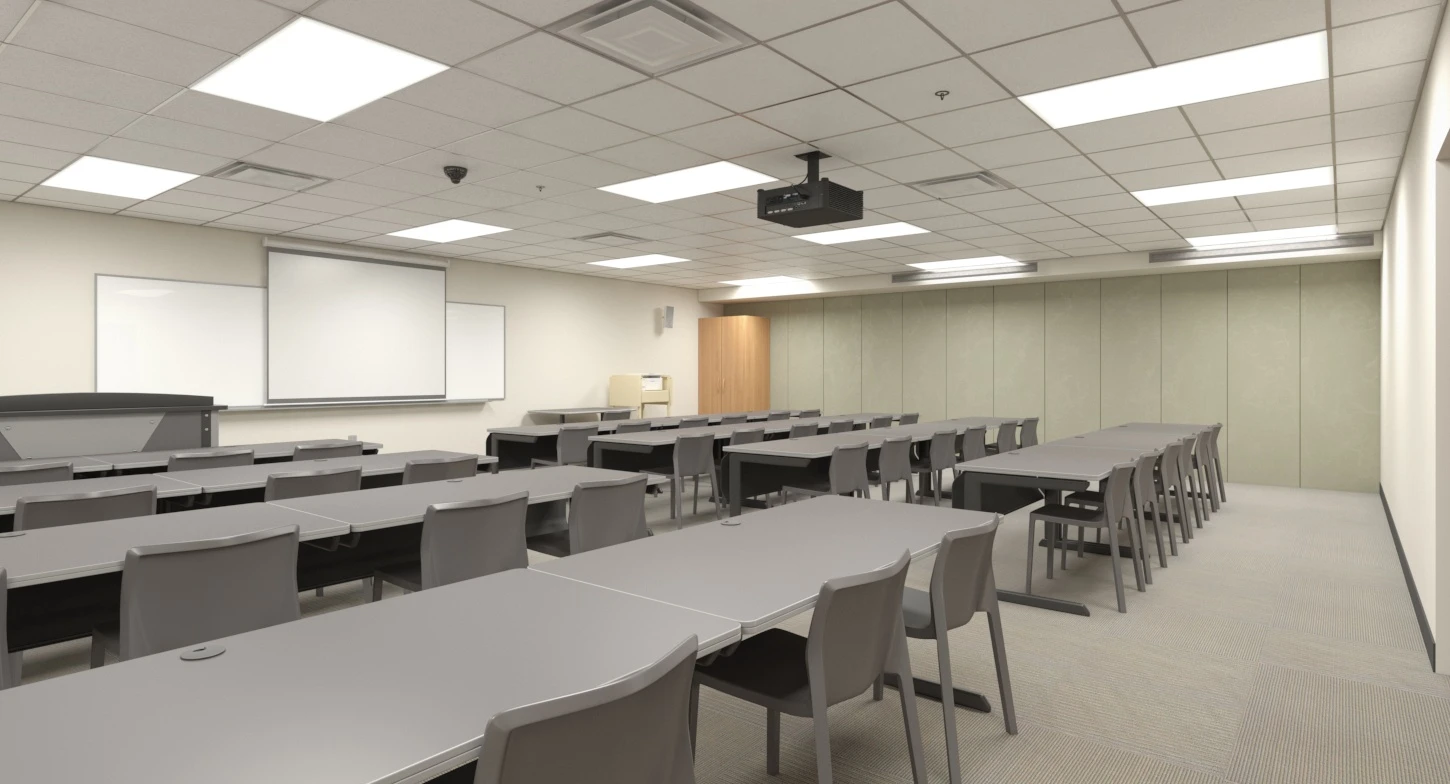 Small Classroom 003 3D Model_04