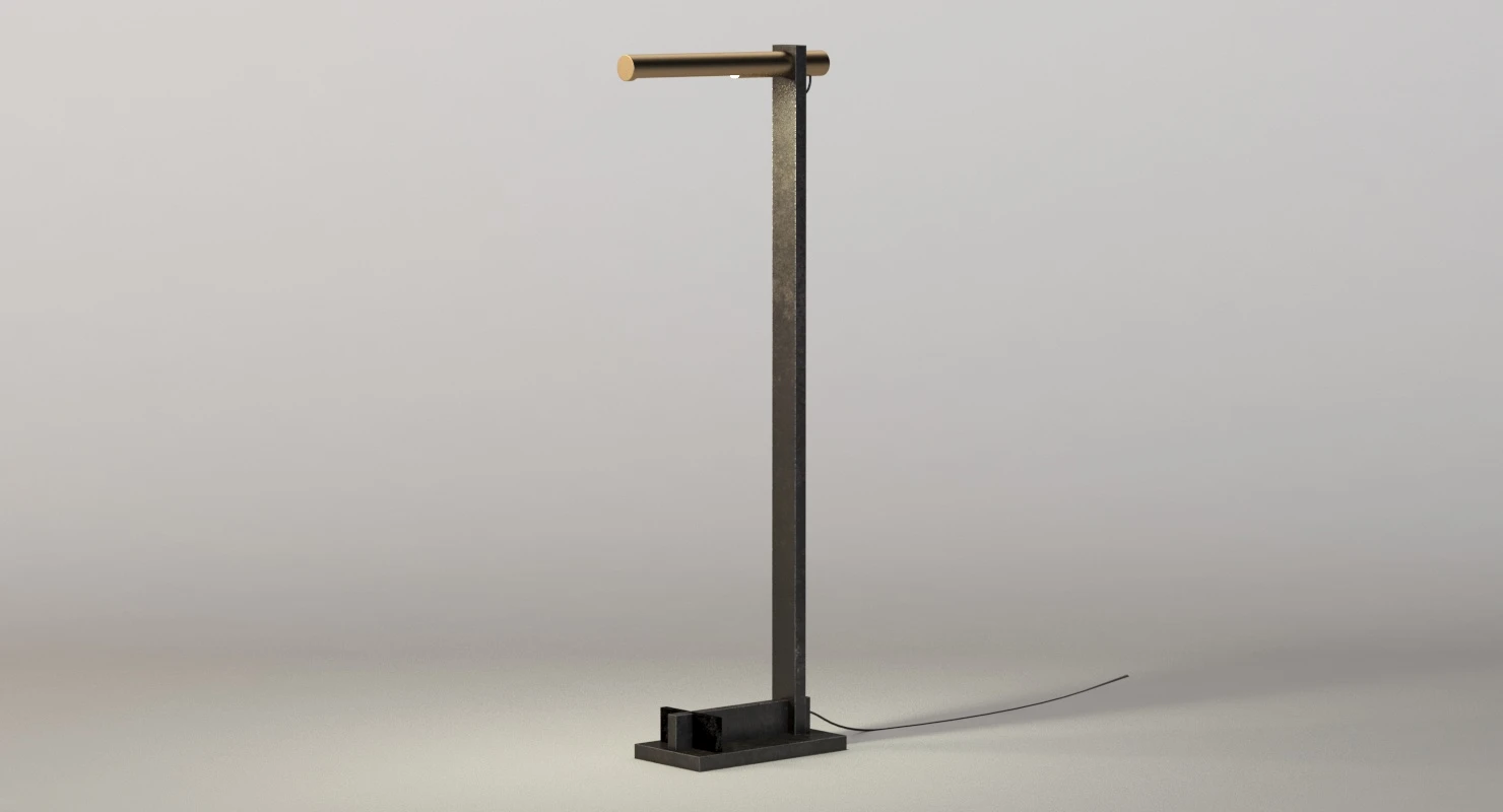 Urban Electric Erddig Floor Lamp 3D Model_05