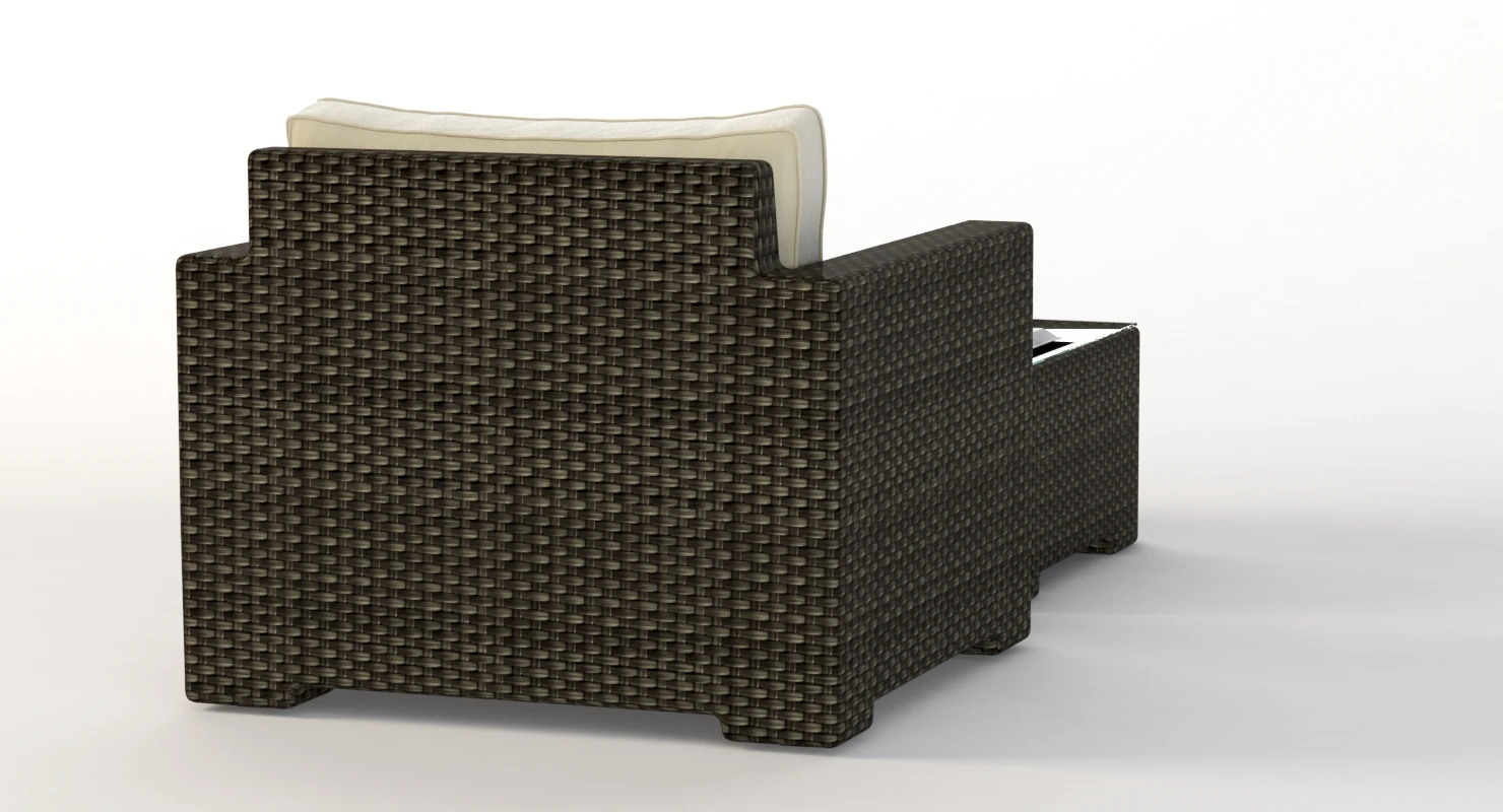 Ventura Umber Rattan Outdoor Garden Chair 3D Model_06