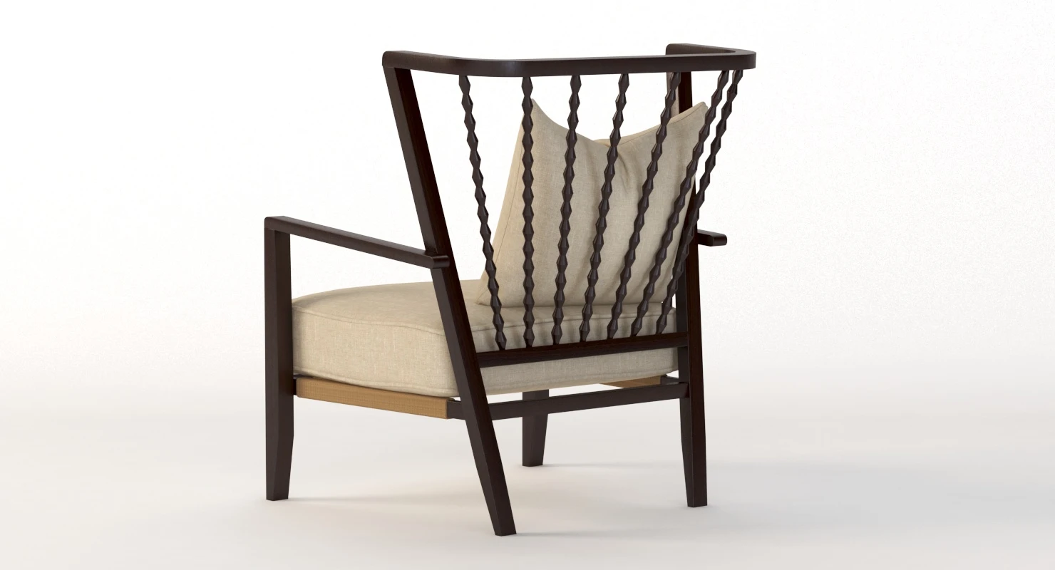 Vintners Wing Armchair 3D Model_08