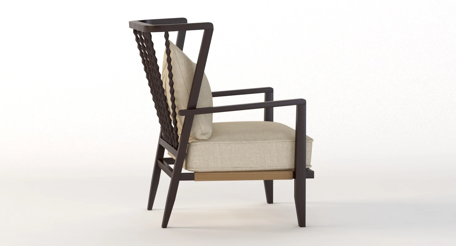 Vintners Wing Armchair 3D Model_06
