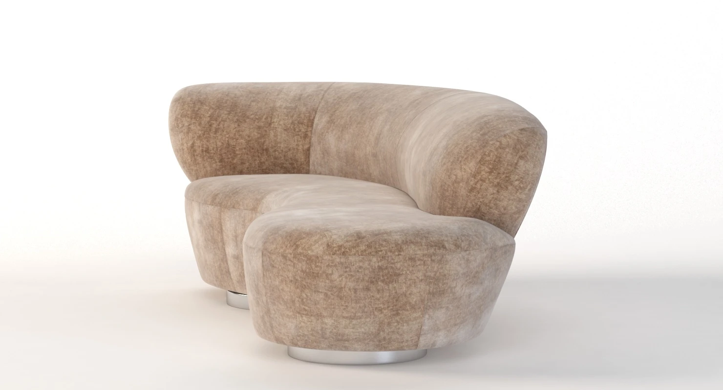Vladimir Kagan Cloud Sofa 3D Model_09