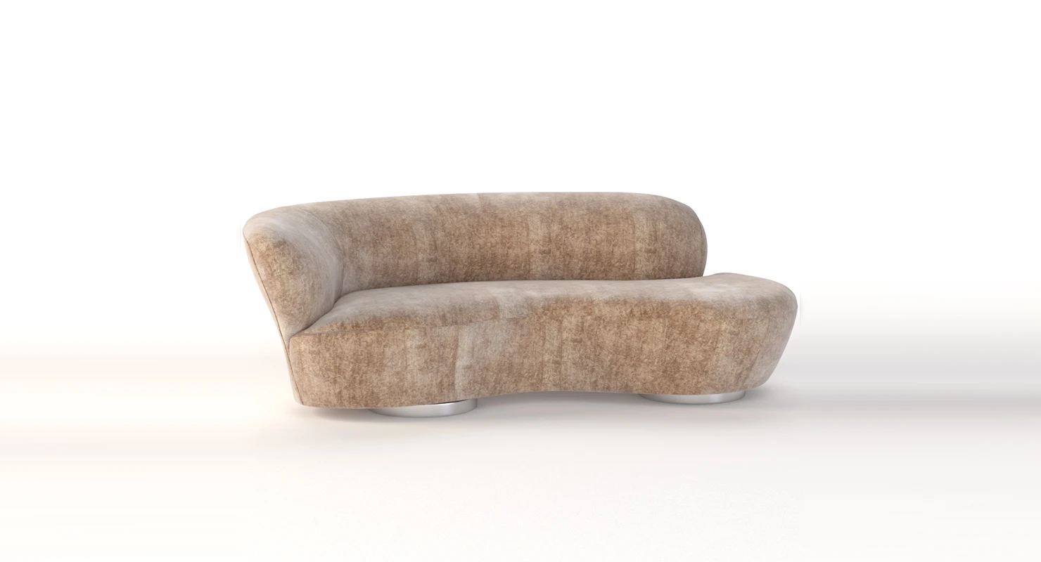 Vladimir Kagan Cloud Sofa 3D Model_01