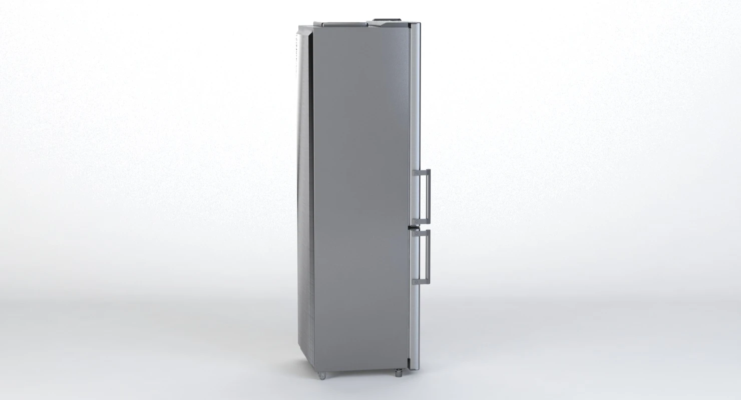 Whirlpool Bottom Mount Refrigerator 3D Model_05