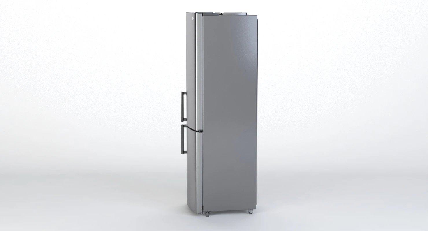 Whirlpool Bottom Mount Refrigerator 3D Model_08