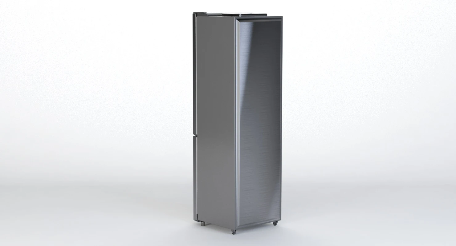 Whirlpool Bottom Mount Refrigerator 3D Model_07