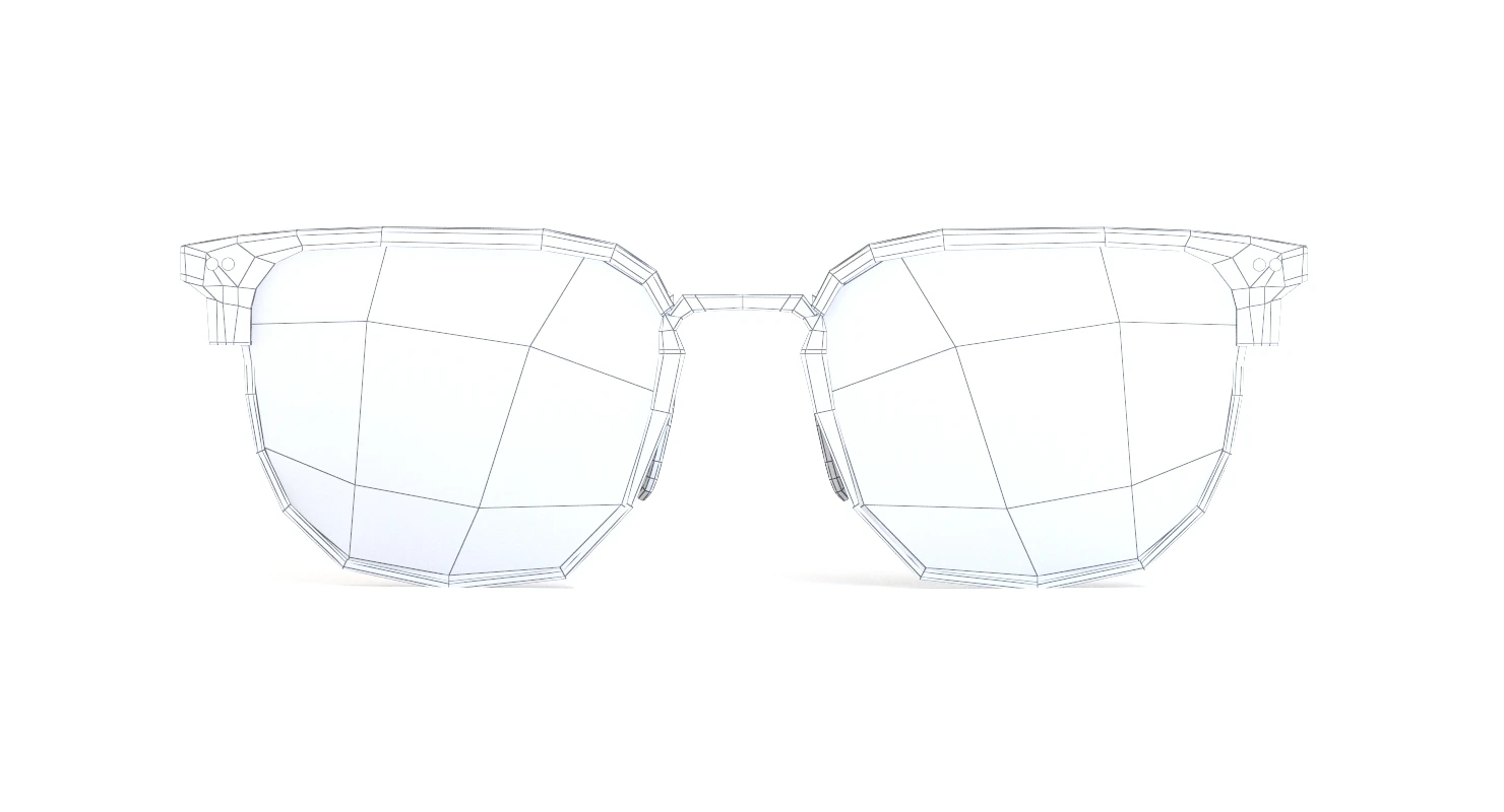 Willman Cocobolo Antique Gold Optical Eyewear by Oliver Peoples 3D Model_010