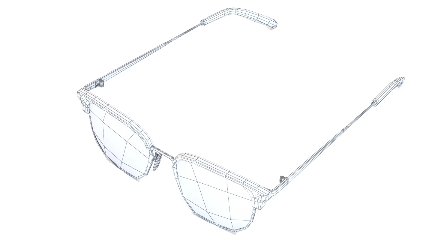 Willman Cocobolo Antique Gold Optical Eyewear by Oliver Peoples 3D Model_011